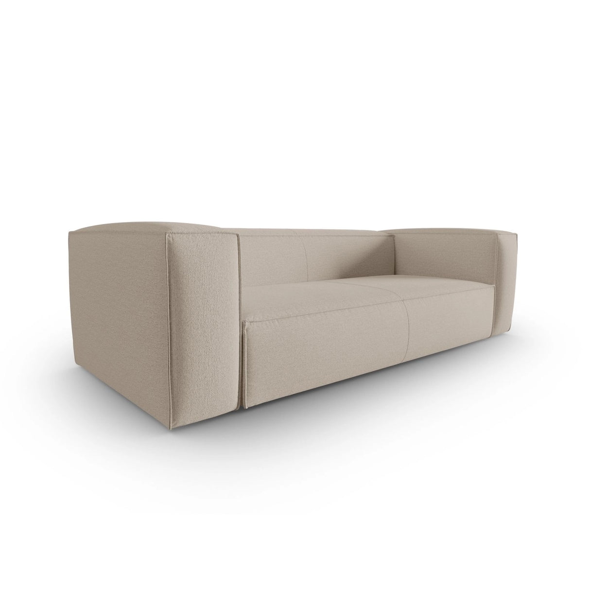 Mackay 4-Sitzer Sofa aus Strukturierter Stoff in Beige (Bubble 2), 230x94x73 cm von Cosmopolitan Design – Bild 3