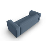 Mackay 4-Sitzer Sofa aus Strukturierter Stoff in Blau Jeans (Bubble 15), 230x94x73 cm von Cosmopolitan Design – Bild 4