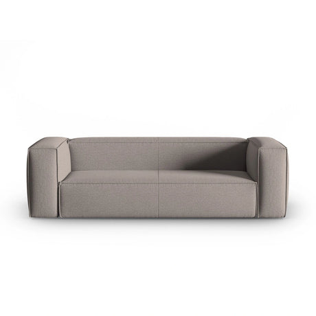 Mackay 4-Sitzer Sofa aus Strukturierter Stoff in Cappuccino (Bubble 4), 230x94x73 cm von Cosmopolitan Design – Bild 1