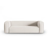 Mackay 4-Sitzer Sofa aus Strukturierter Stoff in Elfenbein (Bubble 1), 230x94x73 cm von Cosmopolitan Design – Bild 1
