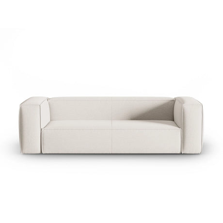 Mackay 4-Sitzer Sofa aus Strukturierter Stoff in Elfenbein (Bubble 1), 230x94x73 cm von Cosmopolitan Design – Bild 1