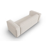 Mackay 4-Sitzer Sofa aus Strukturierter Stoff in Elfenbein (Bubble 1), 230x94x73 cm von Cosmopolitan Design – Bild 4