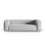 Mackay 4-Sitzer Sofa aus Strukturierter Stoff in Grau (Bubble 6), 230x94x73 cm von Cosmopolitan Design – Bild 1