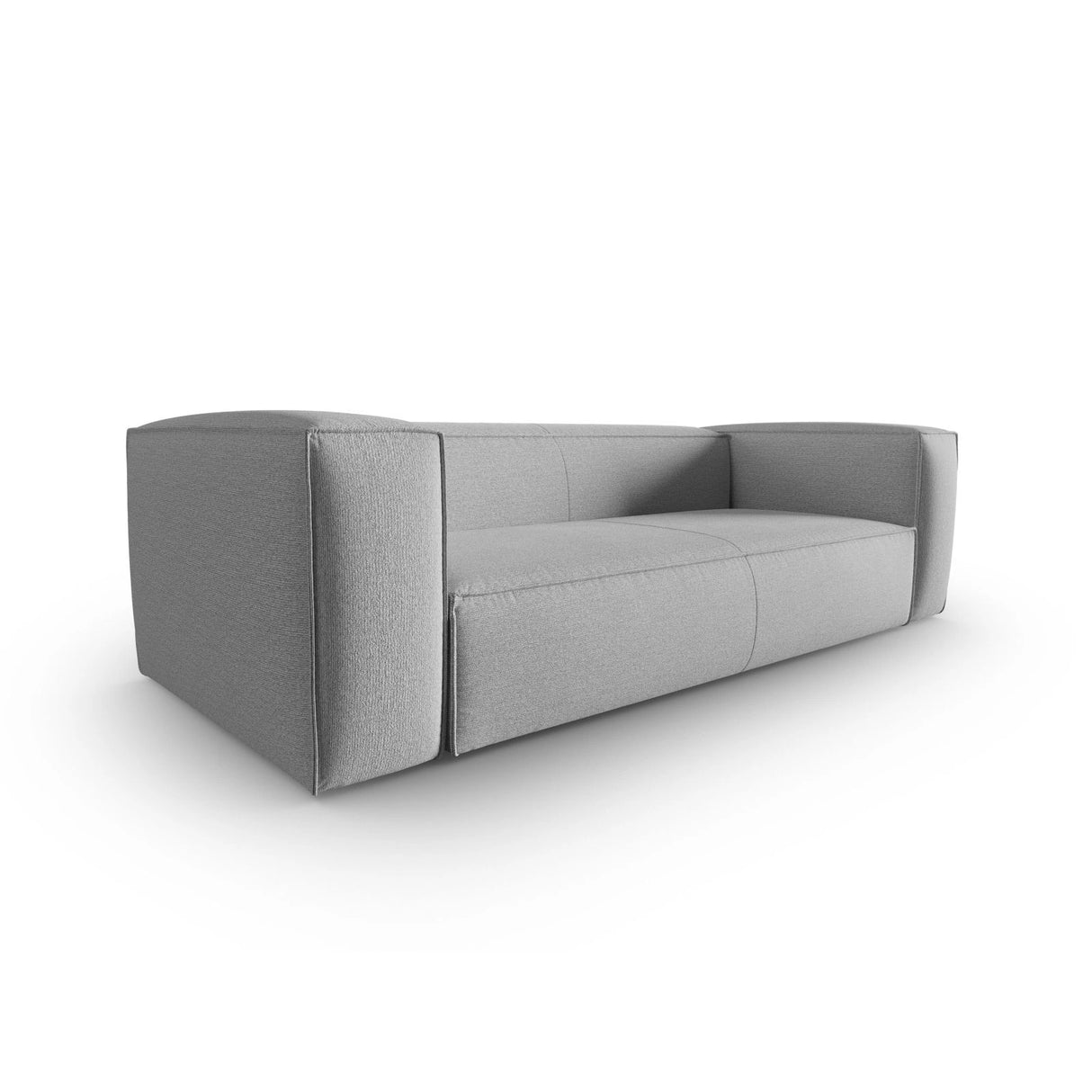 Mackay 4-Sitzer Sofa aus Strukturierter Stoff in Grau (Bubble 6), 230x94x73 cm von Cosmopolitan Design – Bild 3