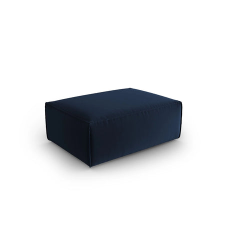 Mackay Pouf aus Samt in Königsblau (Casino Deep Blue), 100x69x40 cm von Cosmopolitan Design – Bild 3