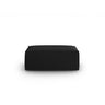 Mackay Pouf aus Samt in Schwarz (Casino Black), 100x69x40 cm von Cosmopolitan Design – Bild 1