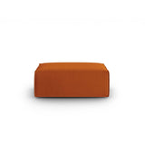 Mackay Pouf aus Samt in Terrakotta (Casino Terracota), 100x69x40 cm von Cosmopolitan Design – Bild 1