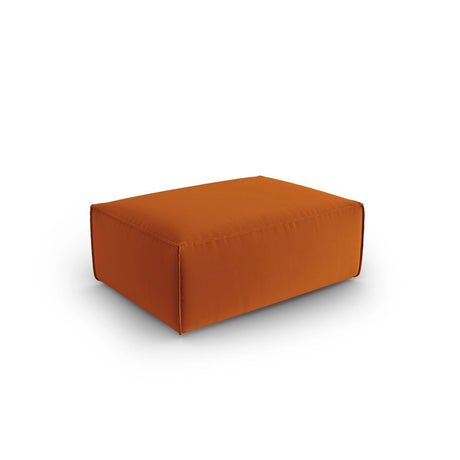 Mackay Pouf aus Samt in Terrakotta (Casino Terracota), 100x69x40 cm von Cosmopolitan Design – Bild 3