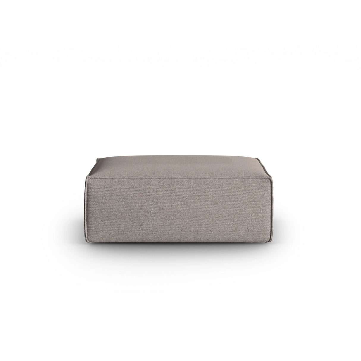 Mackay Pouf aus Strukturierter Stoff in Cappuccino (Bubble 4), 100x69x40 cm von Cosmopolitan Design – Bild 1