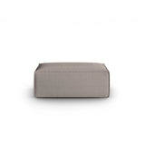 Mackay Pouf aus Strukturierter Stoff in Cappuccino (Bubble 4), 100x69x40 cm von Cosmopolitan Design – Bild 1