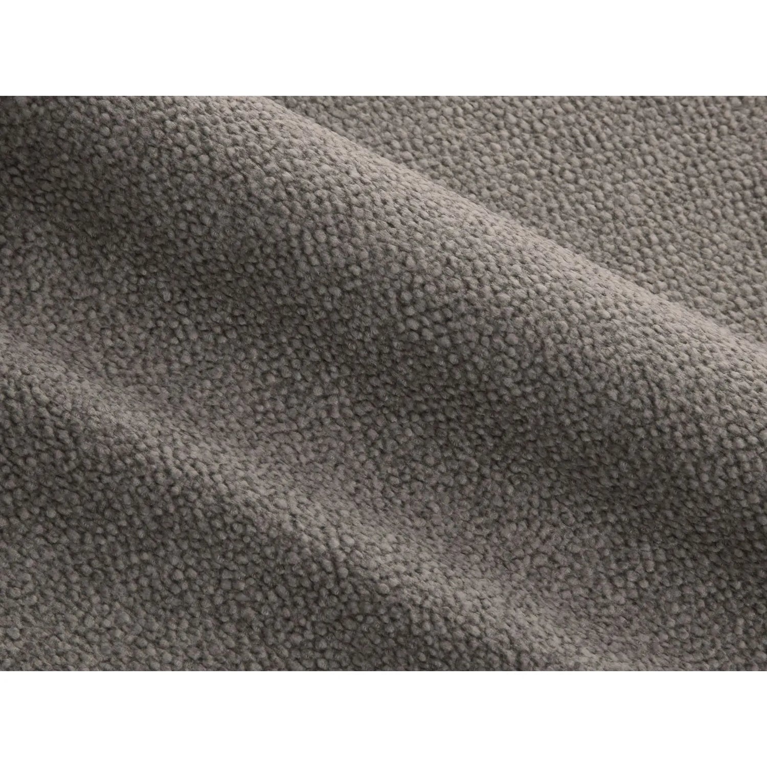 Mackay Pouf aus Strukturierter Stoff in Cappuccino (Bubble 4), 100x69x40 cm von Cosmopolitan Design – Bild 4