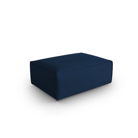 Mackay Pouf aus Strukturierter Stoff in Dunkelblau (Bubble 16), 100x69x40 cm von Cosmopolitan Design – Bild 3