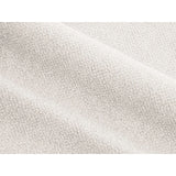 Mackay Pouf aus Strukturierter Stoff in Elfenbein (Bubble 1), 100x69x40 cm von Cosmopolitan Design – Bild 4