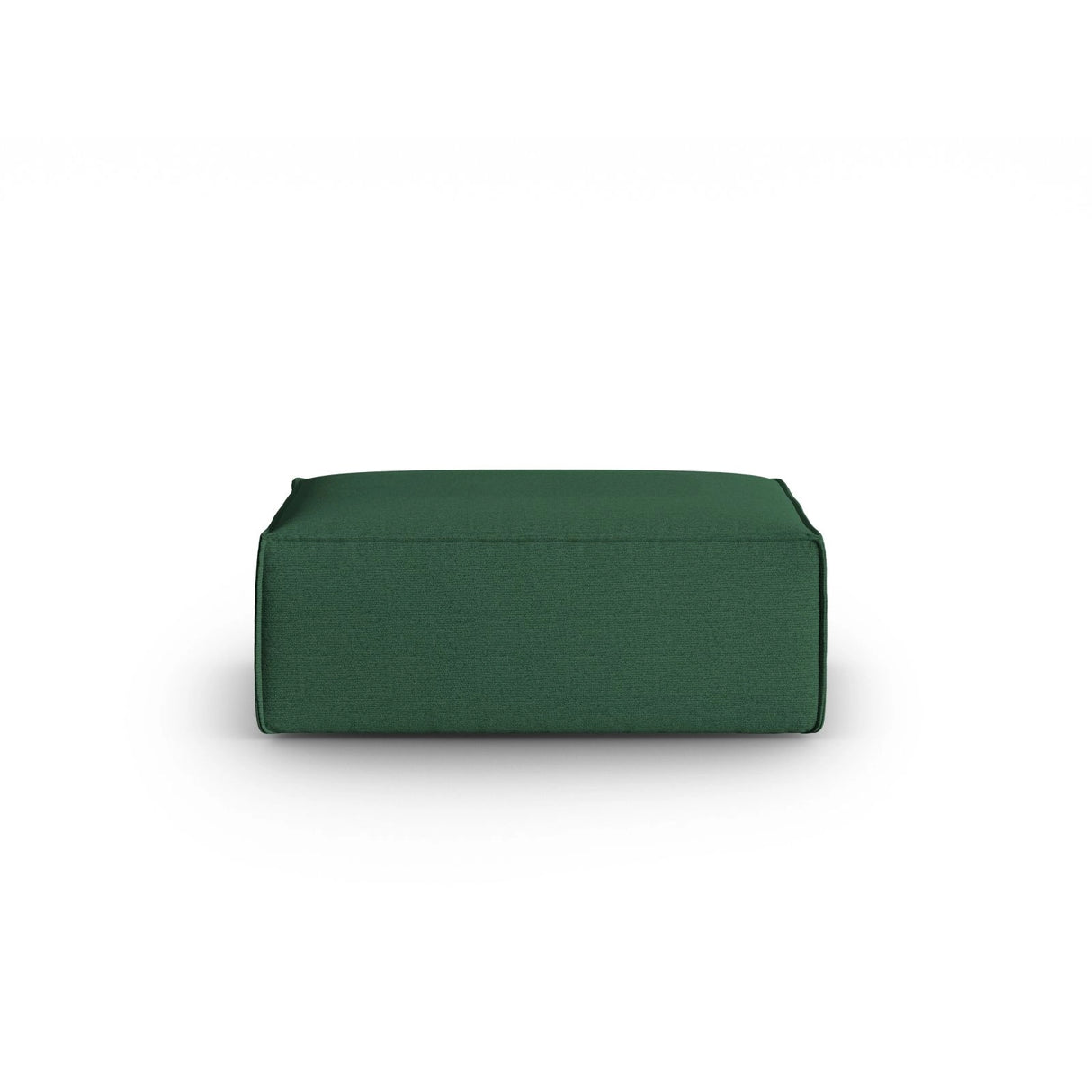 Mackay Pouf aus Strukturierter Stoff in Grün (Bubble 12), 100x69x40 cm von Cosmopolitan Design – Bild 1