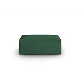 Mackay Pouf aus Strukturierter Stoff in Grün (Bubble 12), 100x69x40 cm von Cosmopolitan Design – Bild 1