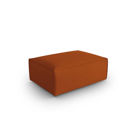 Mackay Pouf aus Strukturierter Stoff in Terrakotta (Bubble 10), 100x69x40 cm von Cosmopolitan Design – Bild 3