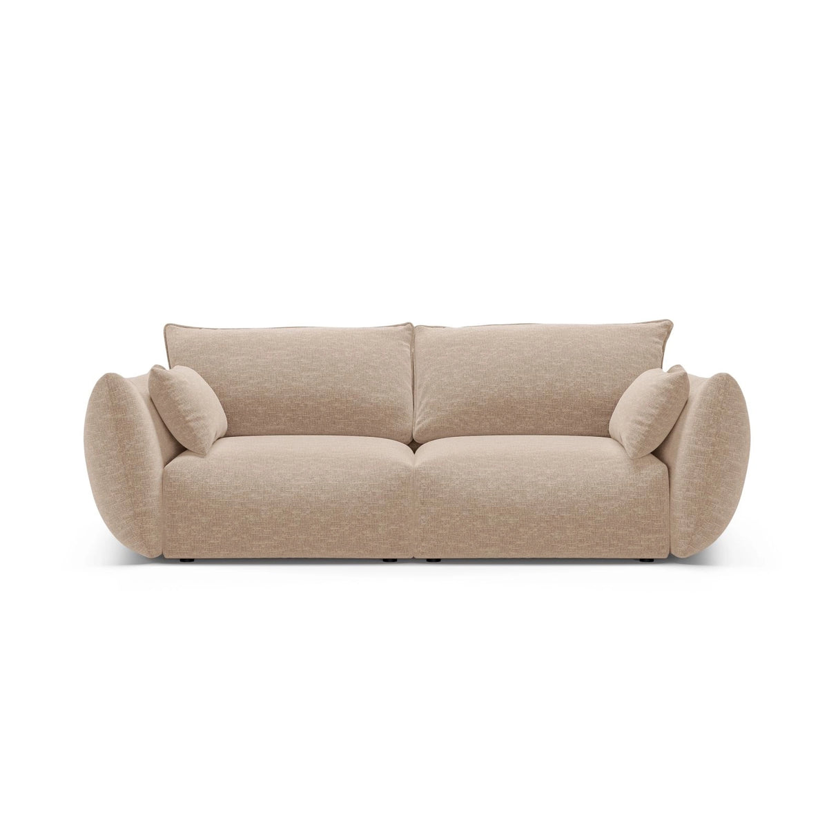 Matera 2-Sitzer Sofa aus Chenille in Beige (Haga 30), 180x110 cm von Cosmopolitan Design – Bild 1