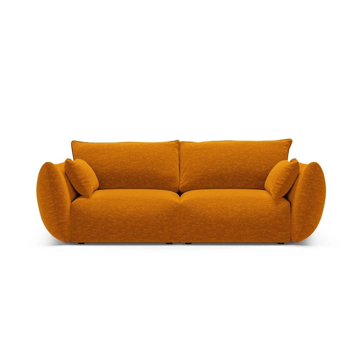 Matera 2-Sitzer Sofa aus Chenille in Gelb (Haga 68), 180x110 cm von Cosmopolitan Design – Bild 1