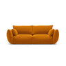 Matera 2-Sitzer Sofa aus Chenille in Gelb (Haga 68), 180x110 cm von Cosmopolitan Design – Bild 1