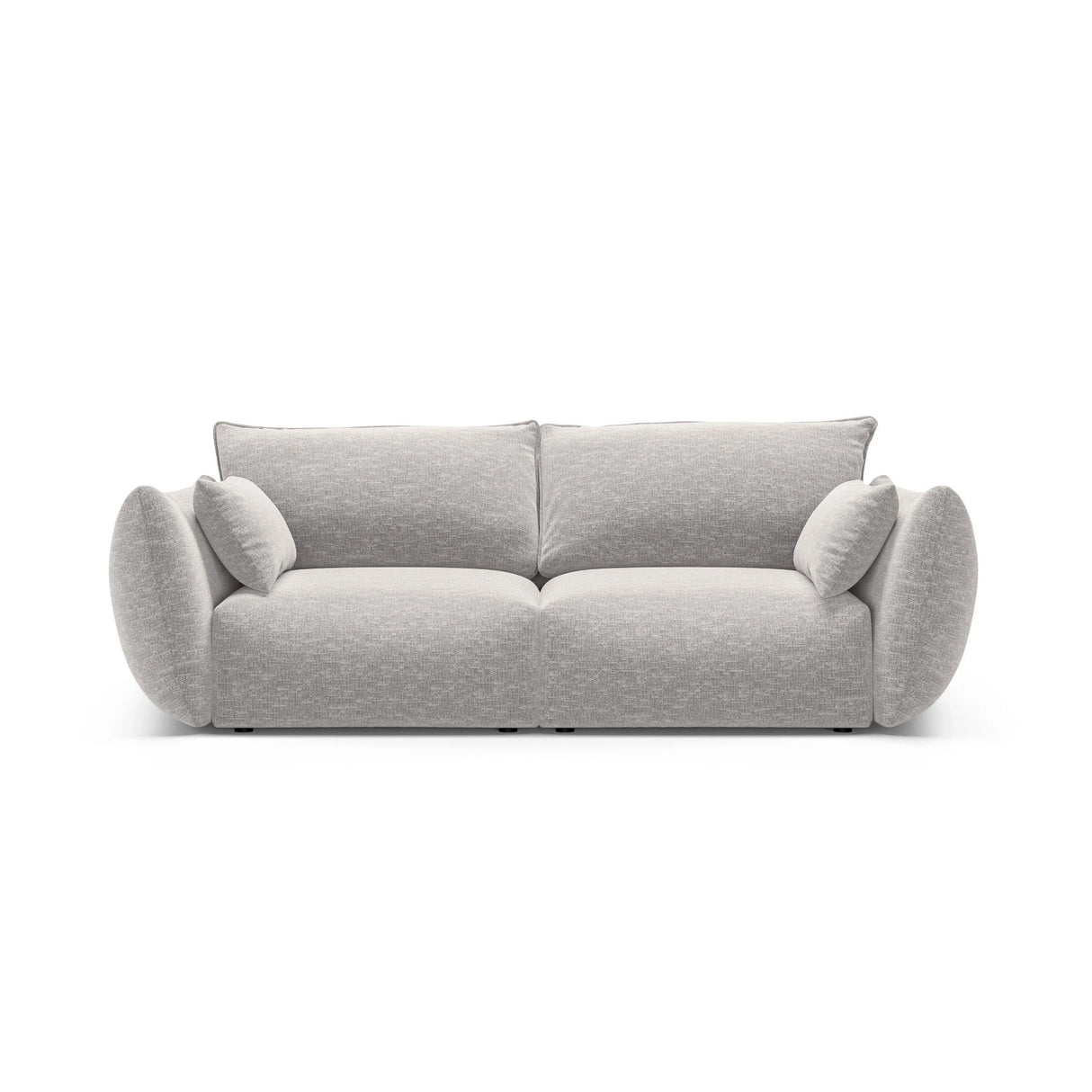 Matera 2-Sitzer Sofa aus Chenille in Hellgrau (Haga 06), 180x110 cm von Cosmopolitan Design – Bild 1