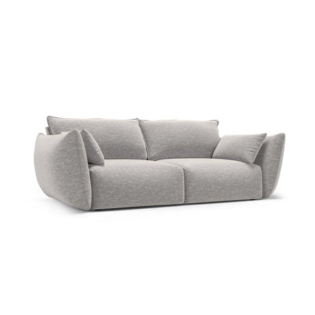 Matera 2-Sitzer Sofa aus Chenille in Hellgrau (Haga 06), 180x110 cm von Cosmopolitan Design – Bild 2