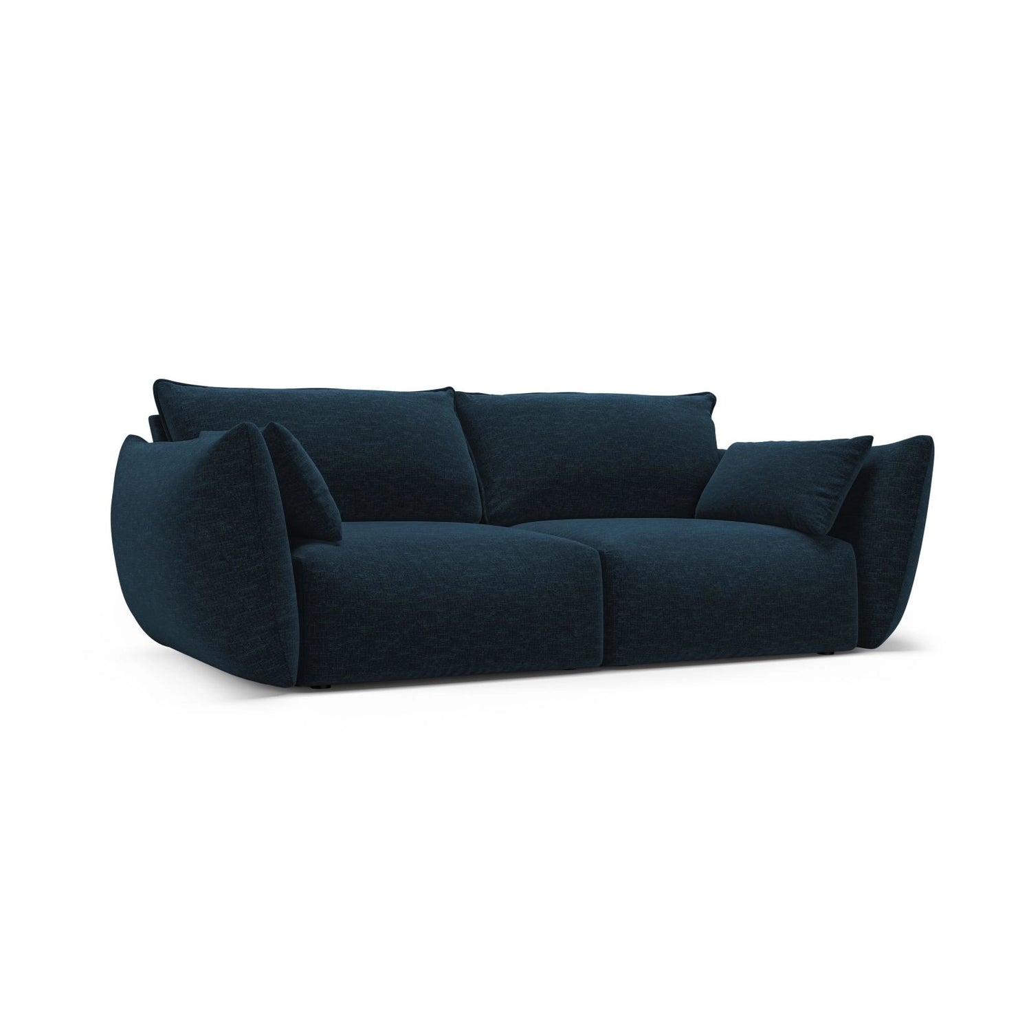Matera 2-Sitzer Sofa aus Chenille in Königsblau (Haga 86), 180x110 cm von Cosmopolitan Design – Bild 2