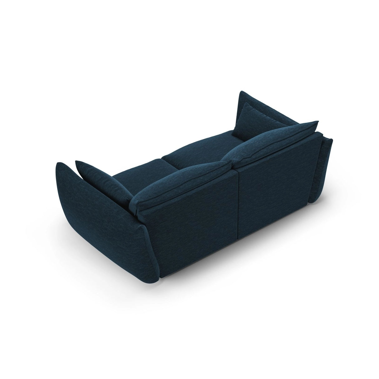 Matera 2-Sitzer Sofa aus Chenille in Königsblau (Haga 86), 180x110 cm von Cosmopolitan Design – Bild 3