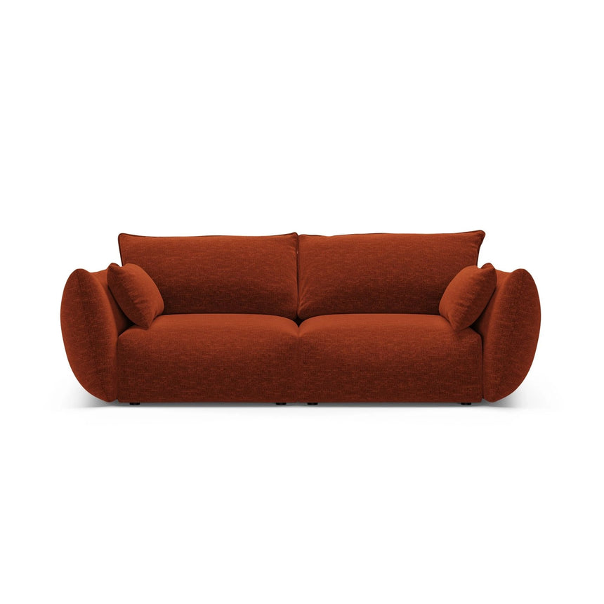 Matera 2-Sitzer Sofa aus Chenille in Terrakotta (Haga 44), 180x110 cm von Cosmopolitan Design – Bild 1