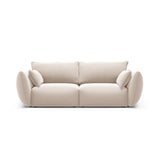 Matera 2-Sitzer Sofa aus Samt in Beige (Salvador 1), 180x110 cm von Cosmopolitan Design – Bild 1