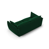 Matera 2-Sitzer Sofa aus Samt in Flaschengrün (Salvador 7), 180x110 cm von Cosmopolitan Design – Bild 3