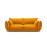 Matera 2-Sitzer Sofa aus Samt in Gelb (Salvador 10), 180x110 cm von Cosmopolitan Design – Bild 1