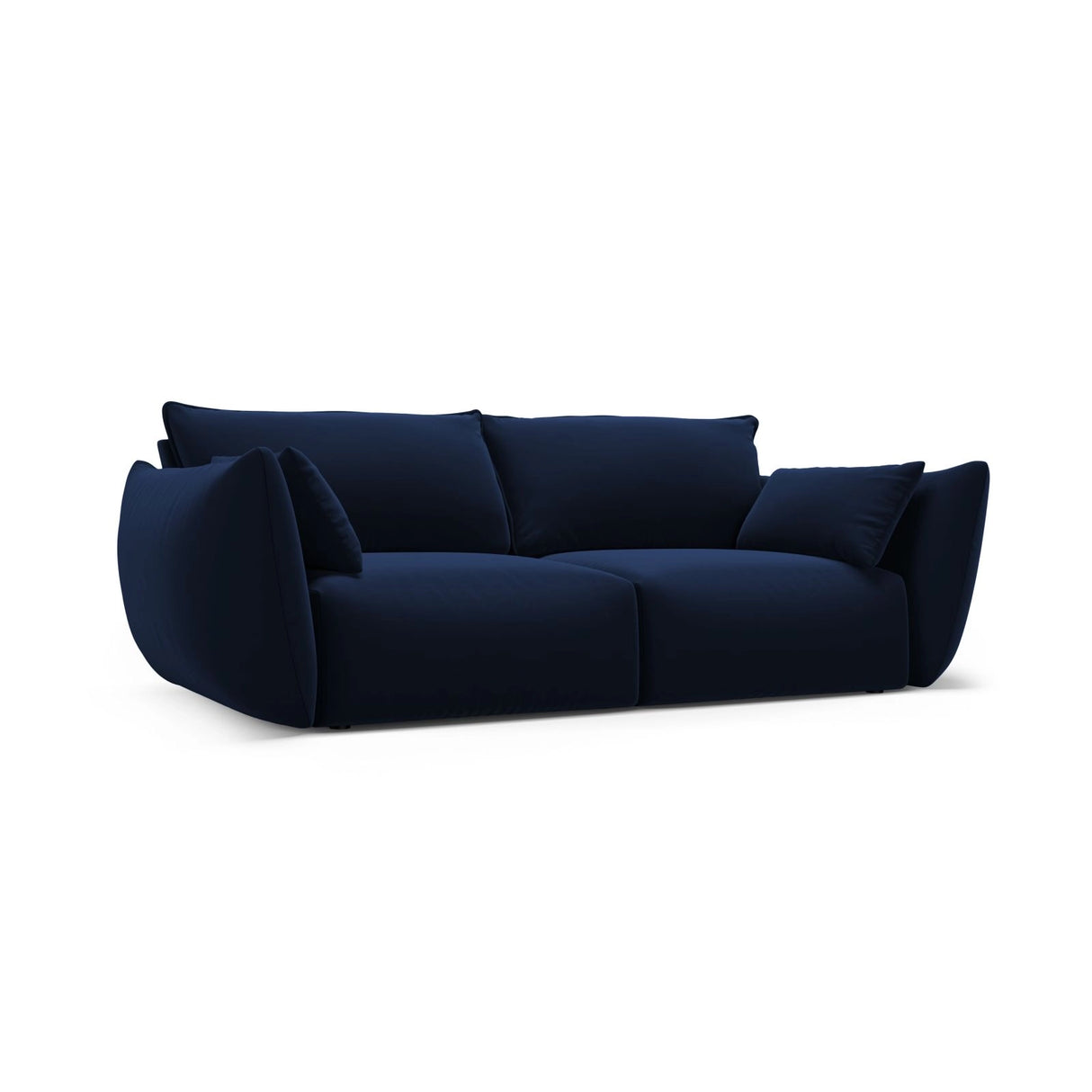 Matera 2-Sitzer Sofa aus Samt in Königsblau (Salvador 5), 180x110 cm von Cosmopolitan Design – Bild 2