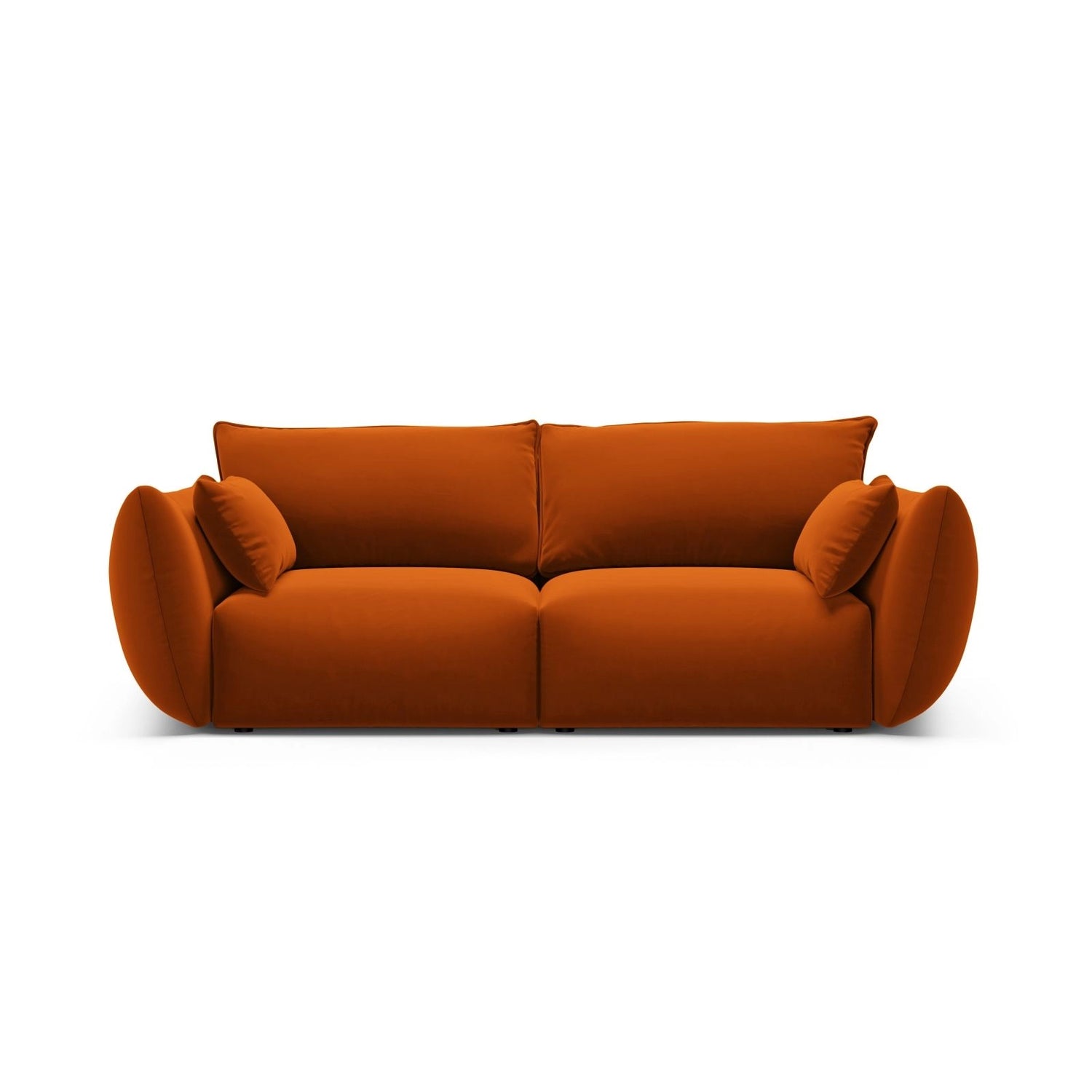Matera 2-Sitzer Sofa aus Samt in Terrakotta (Salvador 14), 180x110 cm von Cosmopolitan Design – Bild 1