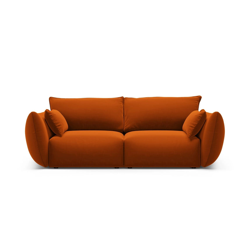 Matera 2-Sitzer Sofa aus Samt in Terrakotta (Salvador 14), 180x110 cm von Cosmopolitan Design – Bild 1