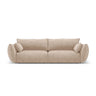 Matera 3-Sitzer Sofa aus Chenille in Beige (Haga 30), 208x110x85 cm von Cosmopolitan Design – Bild 1