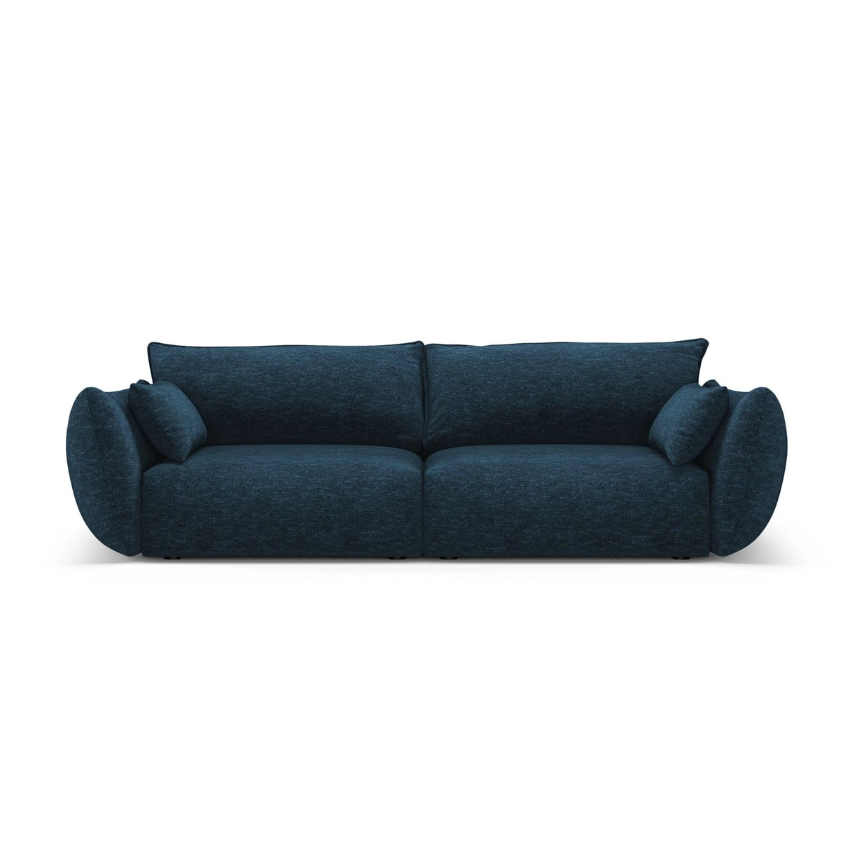 Matera 3-Sitzer Sofa aus Chenille in Königsblau (Haga 86), 208x110x85 cm von Cosmopolitan Design – Bild 1
