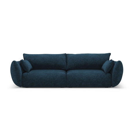 Matera 3-Sitzer Sofa aus Chenille in Königsblau (Haga 86), 208x110x85 cm von Cosmopolitan Design – Bild 1