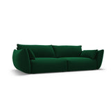 Matera 3-Sitzer Sofa aus Samt in Flaschengrün (Salvador 7), 208x110x85 cm von Cosmopolitan Design – Bild 3