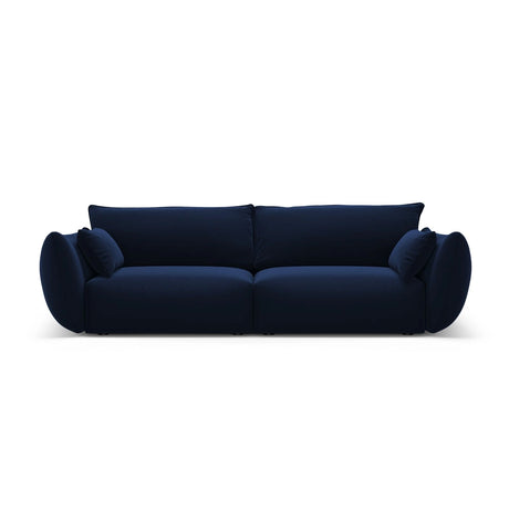 Matera 3-Sitzer Sofa aus Samt in Königsblau (Salvador 5), 208x110x85 cm von Cosmopolitan Design – Bild 1