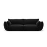 Matera 3-Sitzer Sofa aus Samt in Schwarz (Salvador 19), 208x110x85 cm von Cosmopolitan Design – Bild 1