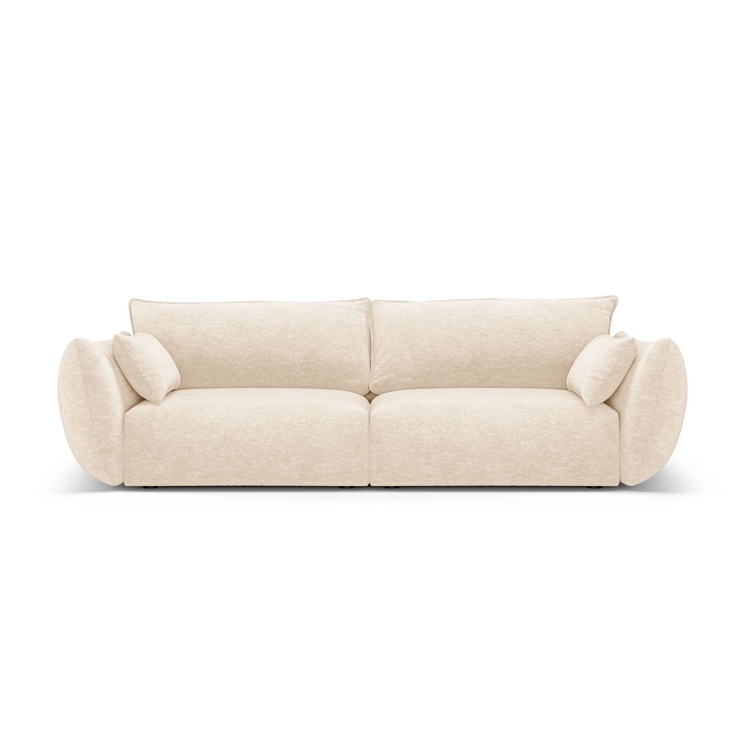 Matera 3-Sitzer Sofa aus Samt oder Chenille, 208x110x85 cm von Cosmopolitan Design – Bild 1