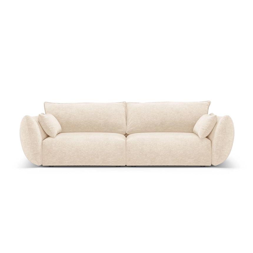 Matera 3-Sitzer Sofa aus Samt oder Chenille, 208x110x85 cm von Cosmopolitan Design – Bild 1
