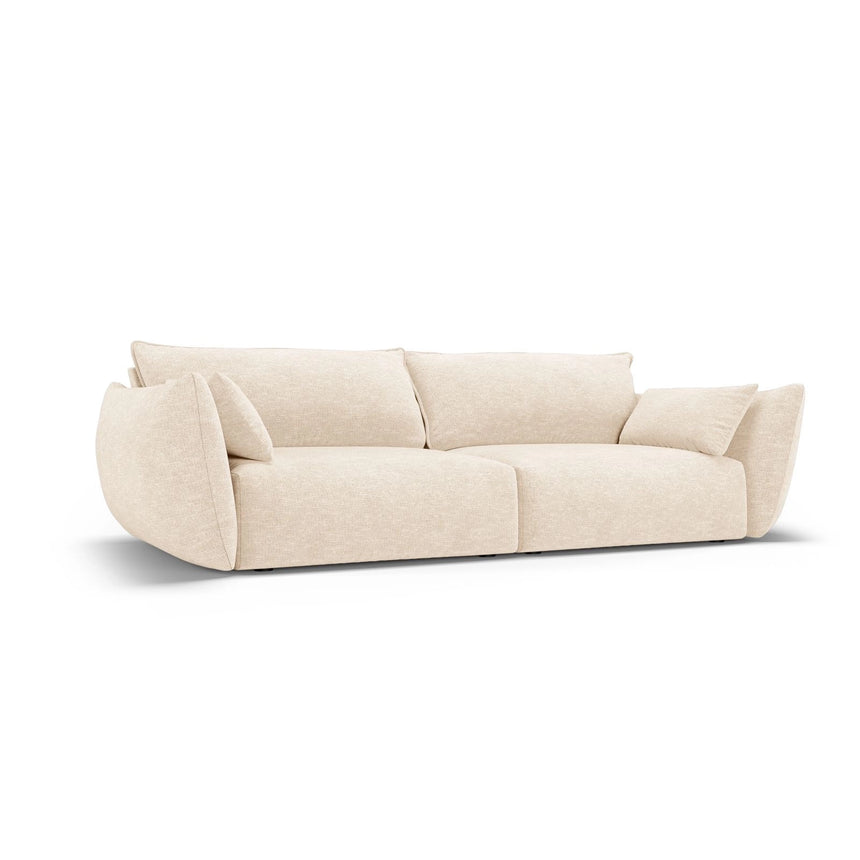 Matera 3-Sitzer Sofa aus Samt oder Chenille, 208x110x85 cm von Cosmopolitan Design – Bild 3
