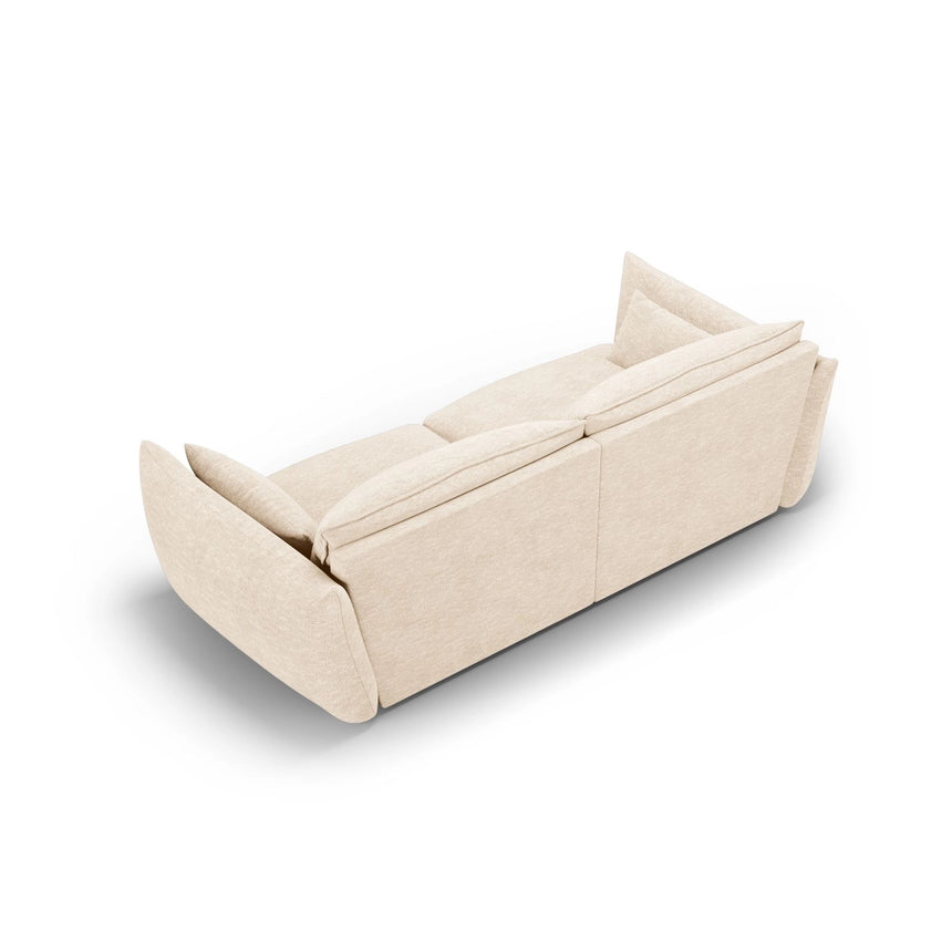 Matera 3-Sitzer Sofa aus Samt oder Chenille, 208x110x85 cm von Cosmopolitan Design – Bild 4