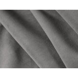 Matera 3-Sitzer Sofa mit Schlaffunktion und Stauraum, aus Samt in Grau (Salvador 17), 240x108x86 cm von Cosmopolitan Design – Bild 9