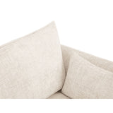 Matera 3-Sitzer Sofa mit Schlaffunktion und Stauraum, aus Samt oder Chenille, 240x108x86 cm von Cosmopolitan Design – Bild 10