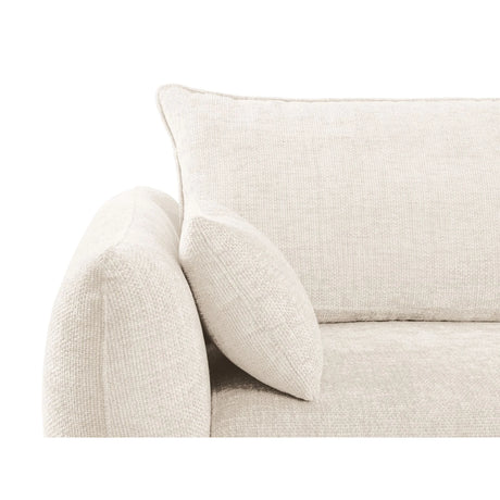 Matera 3-Sitzer Sofa mit Schlaffunktion und Stauraum, aus Samt oder Chenille, 240x108x86 cm von Cosmopolitan Design – Bild 8