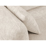 Matera 3-Sitzer Sofa mit Schlaffunktion und Stauraum, aus Samt oder Chenille, 240x108x86 cm von Cosmopolitan Design – Bild 9