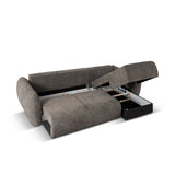 Matera 4-Sitzer Ecksofa, Rechte Seite, aus Chenille in Grau (Haga 16), 253x173x86 cm von Cosmopolitan Design – Bild 6