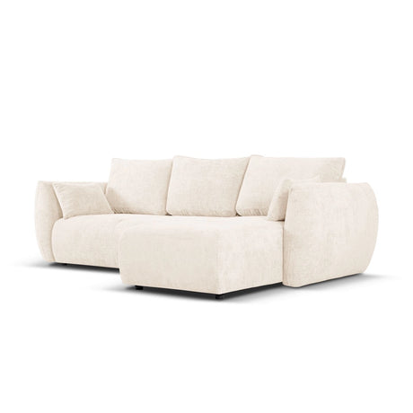 Matera 4-Sitzer Ecksofa, Rechte Seite, aus Samt oder Chenille, 253x173x86 cm von Cosmopolitan Design – Bild 4